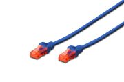 Digitus DK-1617-0025/B Cat 6  0.25 Mt Mavi Kablo