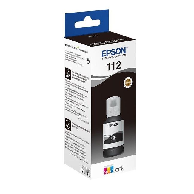 Epson 112 Siyah Şişe Kartuş (C13T06C14A)