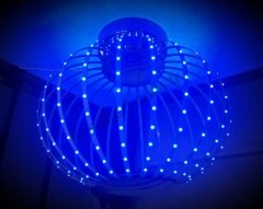 LED Avize RENKLİ Güneş 35W Krom