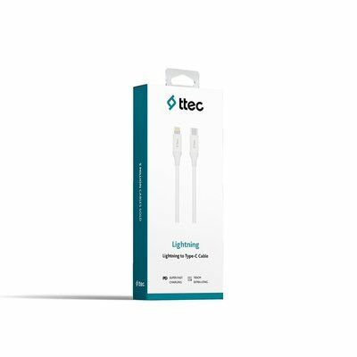 Ttec 2DK40B 1.5 m Type-C to Lightning Hızlı Data ve Şarj Kablosu