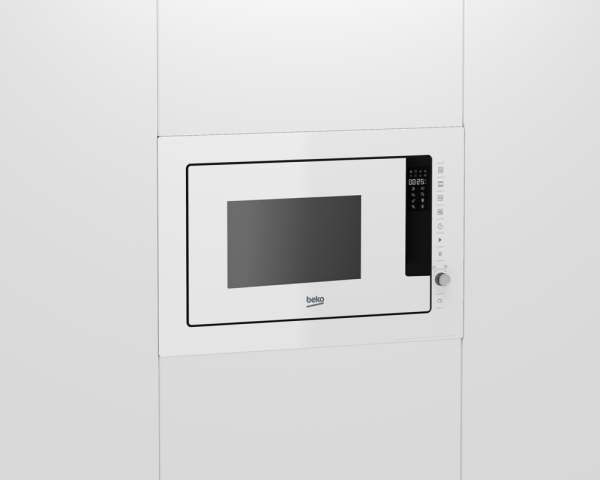 Beko BMC 2520 B 25 lt Beyaz Ankastre Mikrodalga Fırın