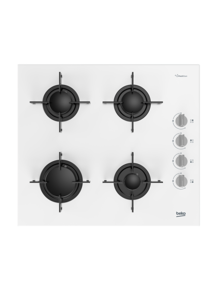 Beko BOCD T 6010 EB Beyaz Cam Ankastre Ocak
