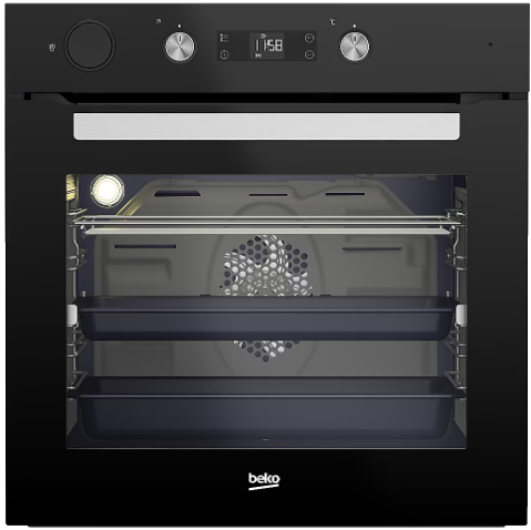 Beko AFBD 14300 SKS Siyah Ankastre Fırın