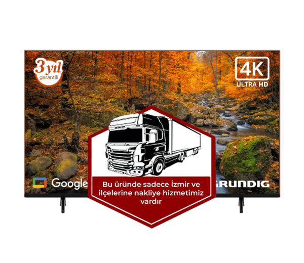 Grundig Tokyo 55 GJU 7900G 4K Ultra HD 55'' 140 Ekran Uydu Alıcılı Google Smart LED TV