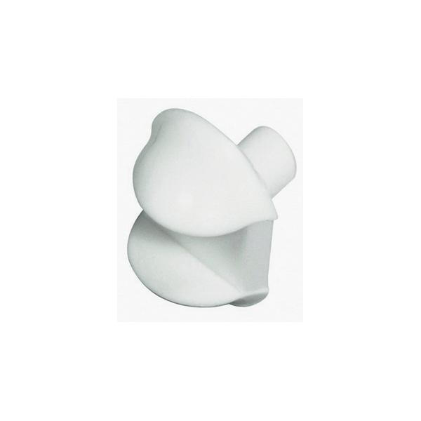 Cam raf pimi plastik beyaz 5/4mm - 100 Adet