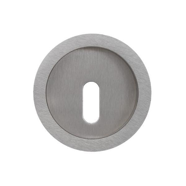 ROUND Gömme kulp (oda) mat nikel