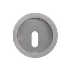 ROUND Gömme kulp (oda) mat nikel