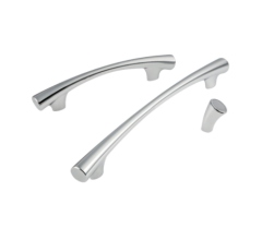 ARCO JR Dügme kulp parlak krom 26mm