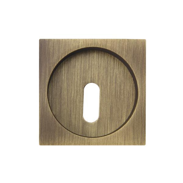 SQUARE Gömme kulp (oda) antik bronz