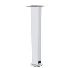 Sehpa ayagi (ahsap) krom parlak 50x410mm