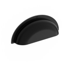 LAMONT Kulp mat siyah 64mm