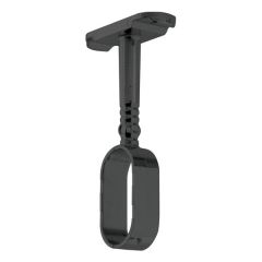 Flans tavana monte oval açik siyah 16mm