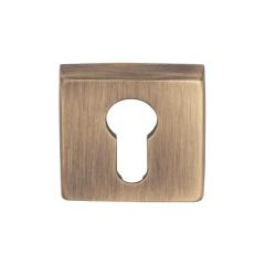 Rozet (barelli) kare antik bronz