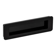 PIAZZA Gömme kulp mat siyah 160mm