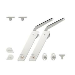 F.FLAP H 1.5 Çift makas set B beyaz/nik.