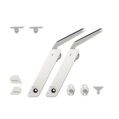 F.FLAP H 1.5 Çift makas set D beyaz/nik.