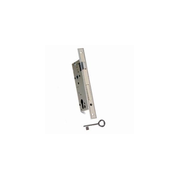 Gömme kilit CB parlak krom 60/22mm