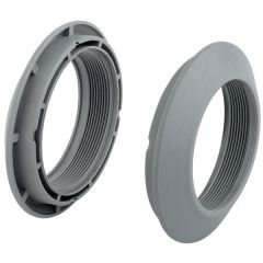 HCS Ø75 Rozet 35-45mm poly.gri