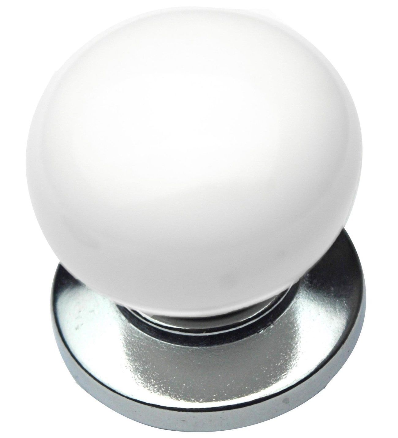 Düğme Krom Lüks Porselen Kulp - 3