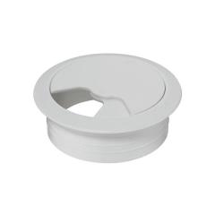 YETI Kablo kapagi,2 parça,beyaz Ø80mm