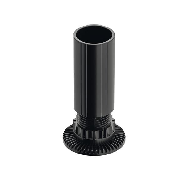 AXILO 48 Baza ayagi,125mm,siyah