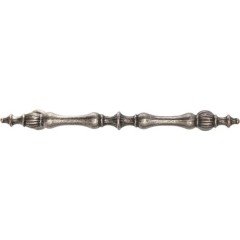 Şehzade 128 mm Antik Gümüş Rustik Zamak Kulp