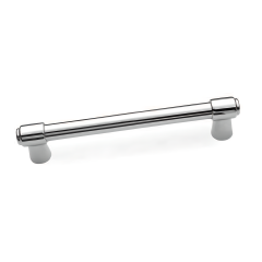 Lüks Boru Kulp 160 mm Krom Dolap Çekmece Vestiyer Kulbu