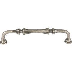 Vezir 128 mm Antik Gümüş Rustik Zamak Kulp