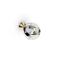 MELITZ JR Dügme kulp kristal-sari 30mm