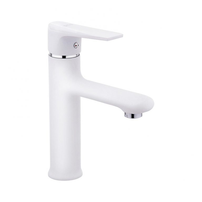 Este Serisi Beyaz Lavabo Bataryası