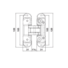 CDH 60 Gizli mentese antik bronz 60kg