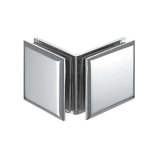 AQUASYS Cam tutucu,c/c,90º,parlak krom