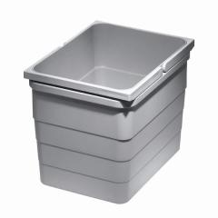 One2Five Çöp kutusu gri 26 lt