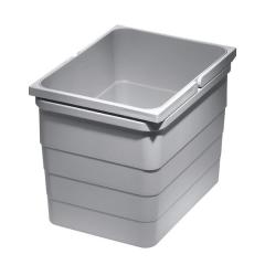 One2Four Çöp kutusu gri 12 lt
