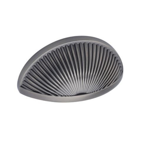 GAIN MK Kabuk kulp antik gümüs 64mm