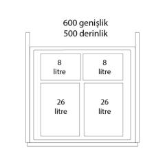 One2Five Asma çerçevesi 600mm (Moovit)