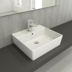 DORA SB Lavabo,parlak beyaz,505x450mm