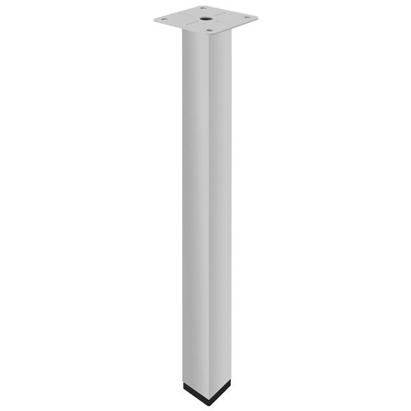 KUB 25 Mobilya ayağı  gümüş gri 200mm