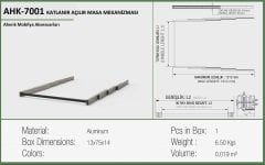 Katlanır Açılır Çekmece İçi Masa Mekanizması