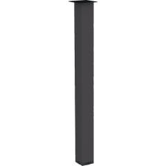 PANDOR Masa ayağı gümüş gri 60x710mm