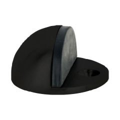 Stoper zemine, vidalı 44x25mm mat siyah