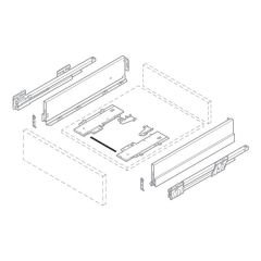MATRIX BOX P Senk. çubugu, 600mm