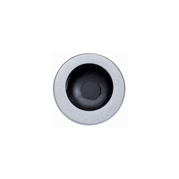 POCKET Gizli Kulp yuvarlak mat krom