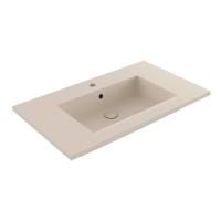 TIERRA 80 Lavabo, mat vizon,815x475mm