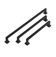 Panço 128 mm Mat Siyah Zamak Kulp Dolap Kulbu