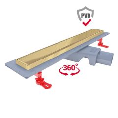 FLOWLINE Dus kanali,Ø50,400mm,p.altin