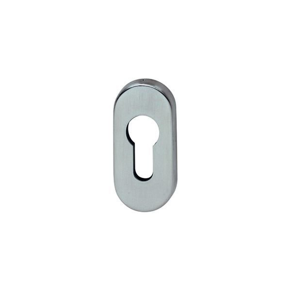 THIN Rozet PC oval p.çelik mat