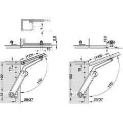 MAXI Makas seti B nikel 37mm