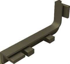 STRIATA-II-L Yan kapak set,antik bronz