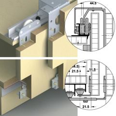 Hangroller 50-VF3 Kayar kapak 3k 19-21mm